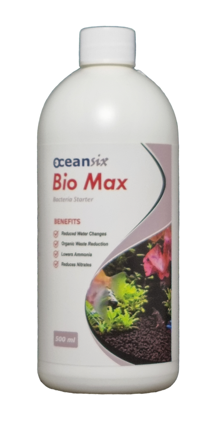OceanSix Bio Max – Live Bacteria Culture (500ml) - Simply Aquatic