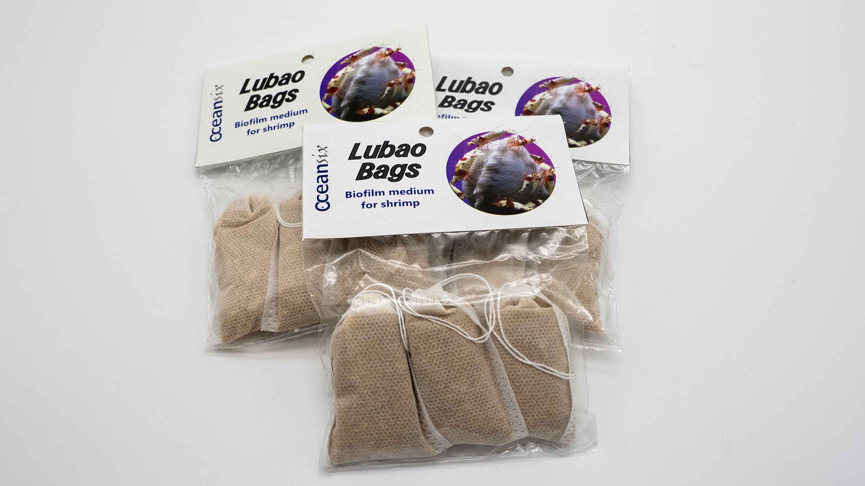 Lubao Bags – Microbial Biofilm Booster for Shrimp Tanks - Simply Aquatic