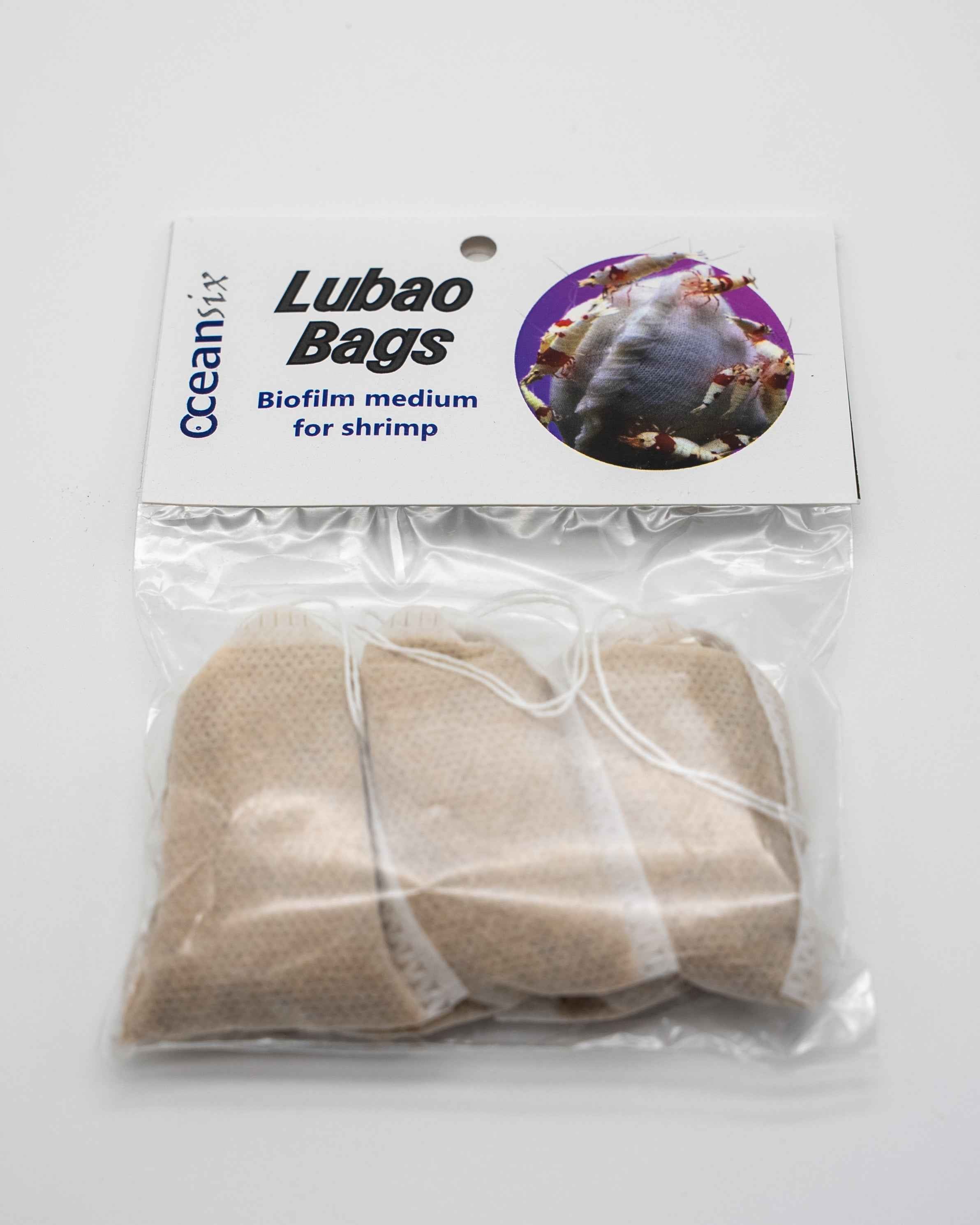 Lubao Bags – Microbial Biofilm Booster for Shrimp Tanks - Simply Aquatic