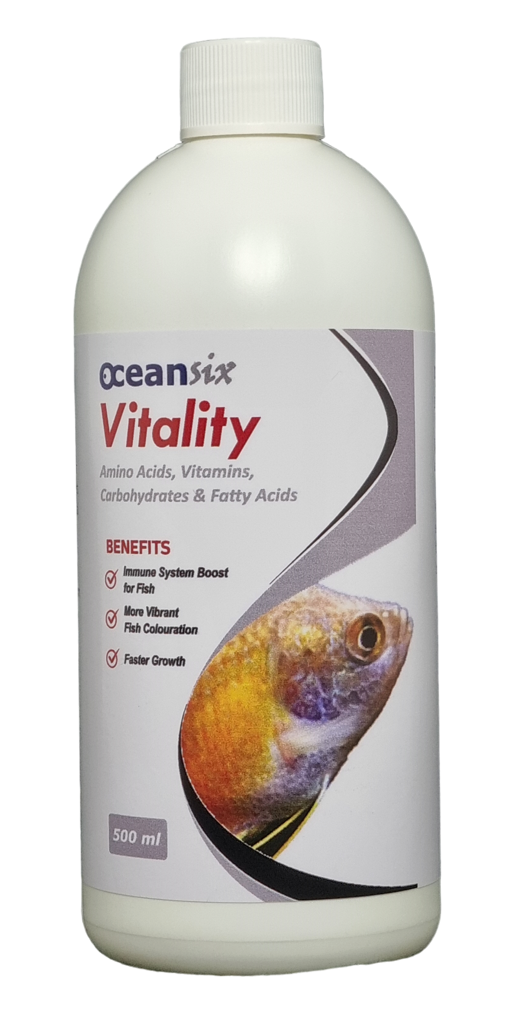 OceanSix Vitality – Nutrient Boost for Fish & Invertebrates (500ml) - Simply Aquatic