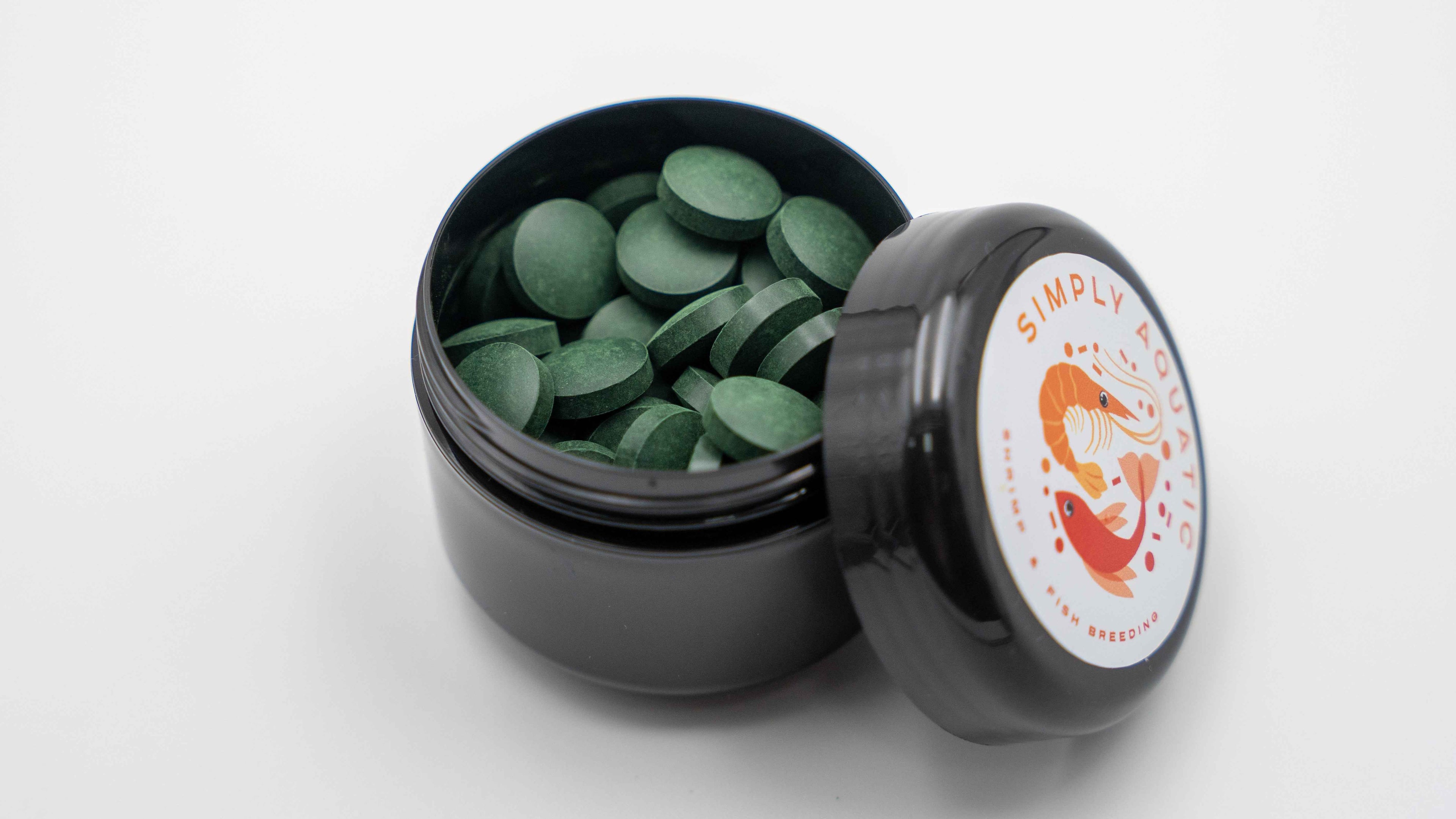 Spirulina Sinking Tabs 50g - Simply Aquatic